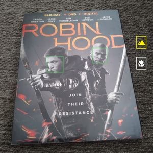 NWT Robin Hood Blu-Ray, Digital And Dvd